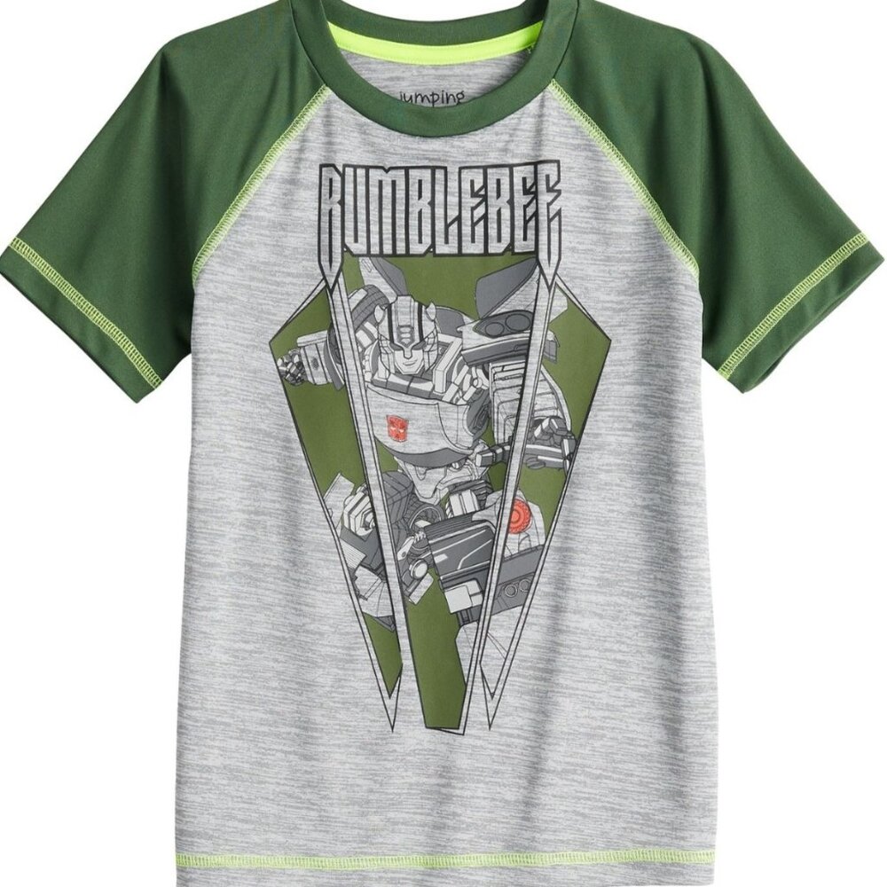 Transformers Graphic Tee for Boys  Bumblebee  by Jumping Beans Size 6 NWT